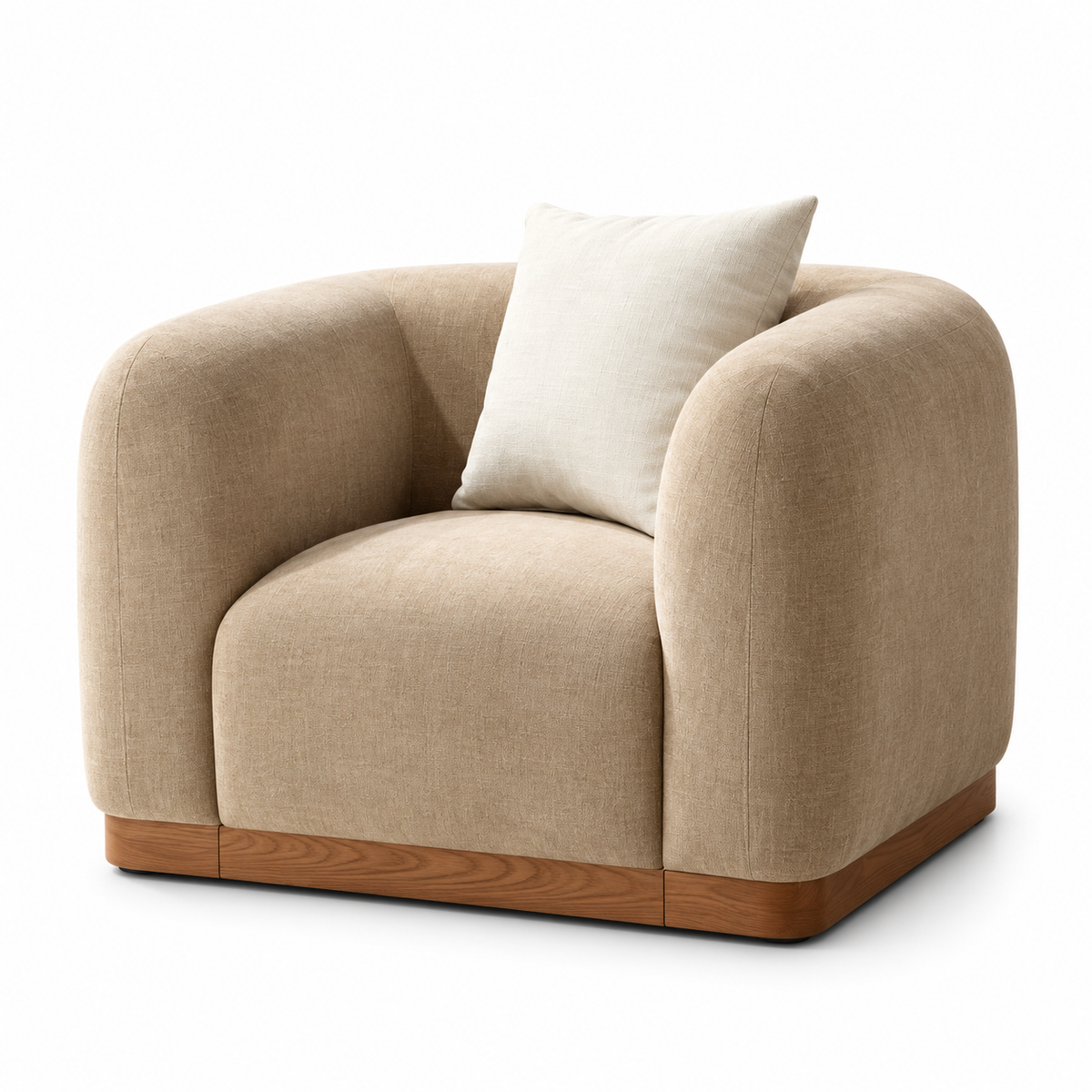 Handa chair Brown