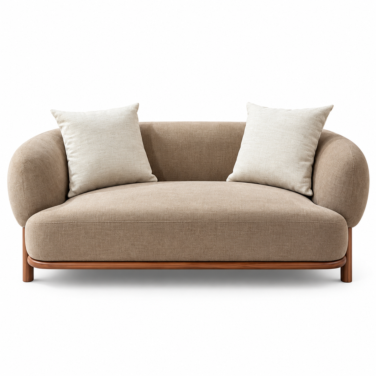Niche Loveseat Brown