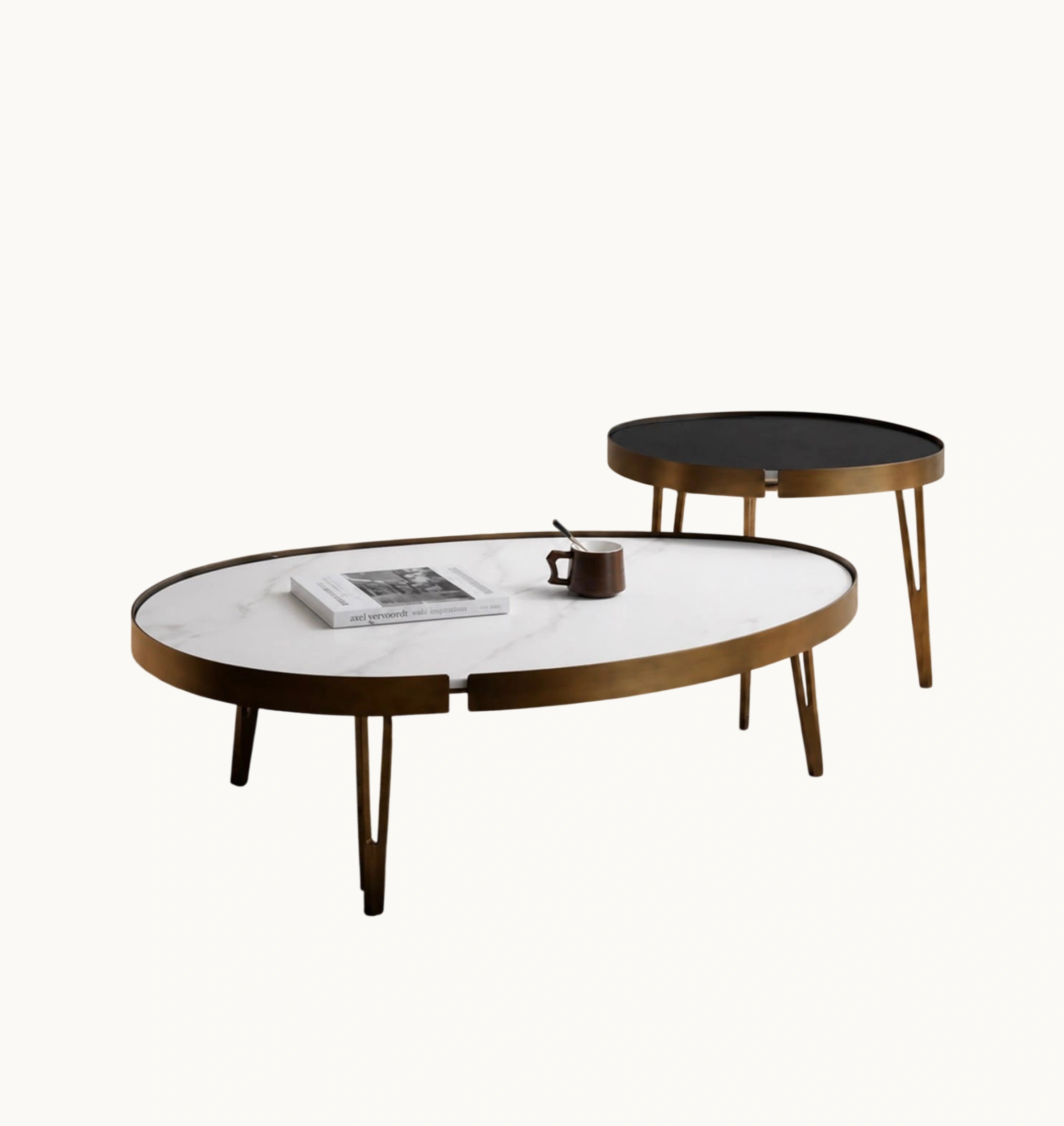 Artiza marble coffee table set
