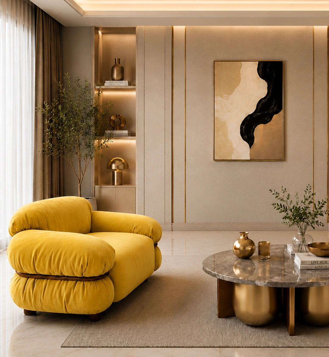 Generous Deep Seating