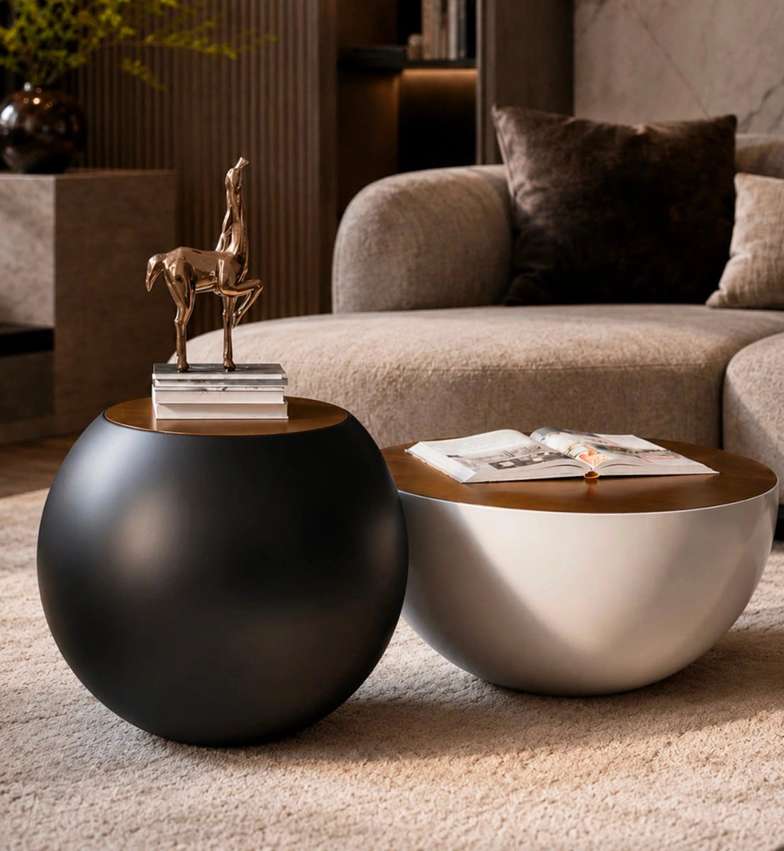 Expansive Circular Top