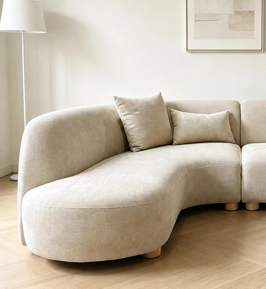 Expansive Deep Lounge Chaise