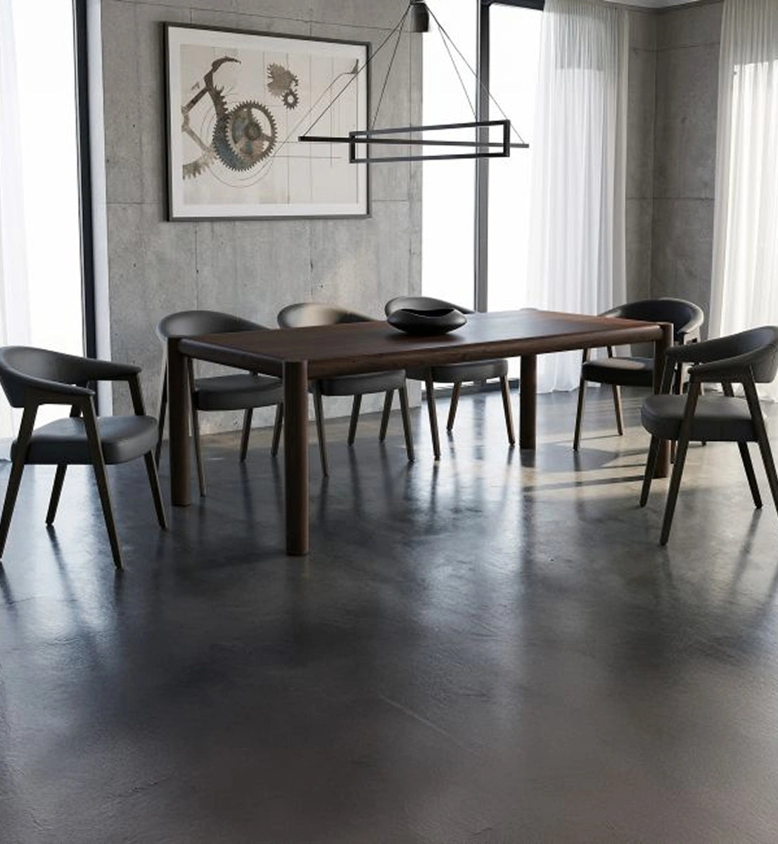 Spacious 6-Seater Tabletop