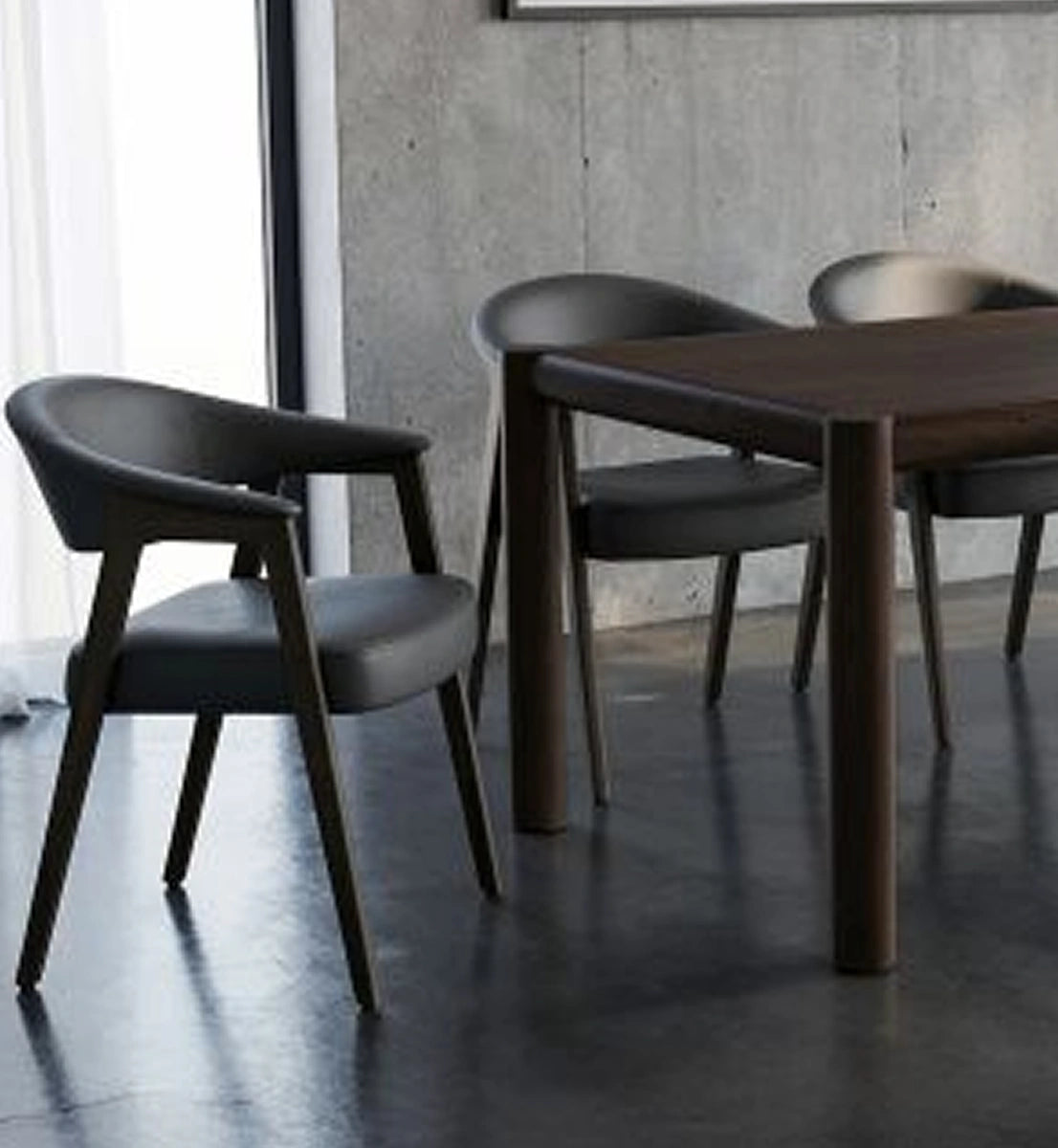 Curved Ergonomic Seating