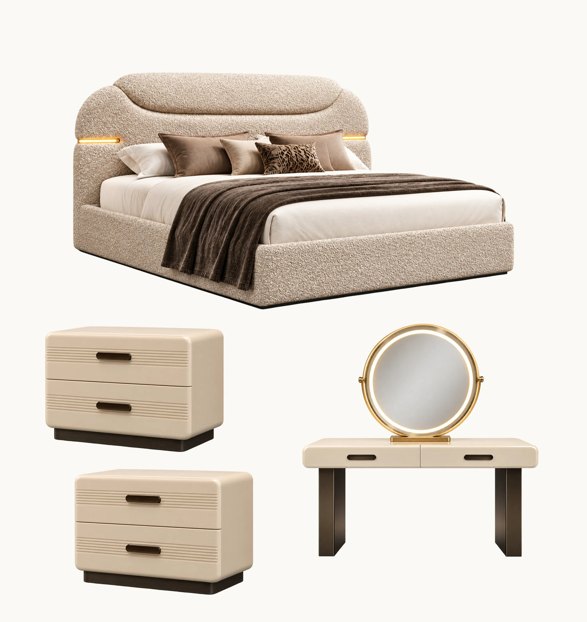Elvona queen bedroom set