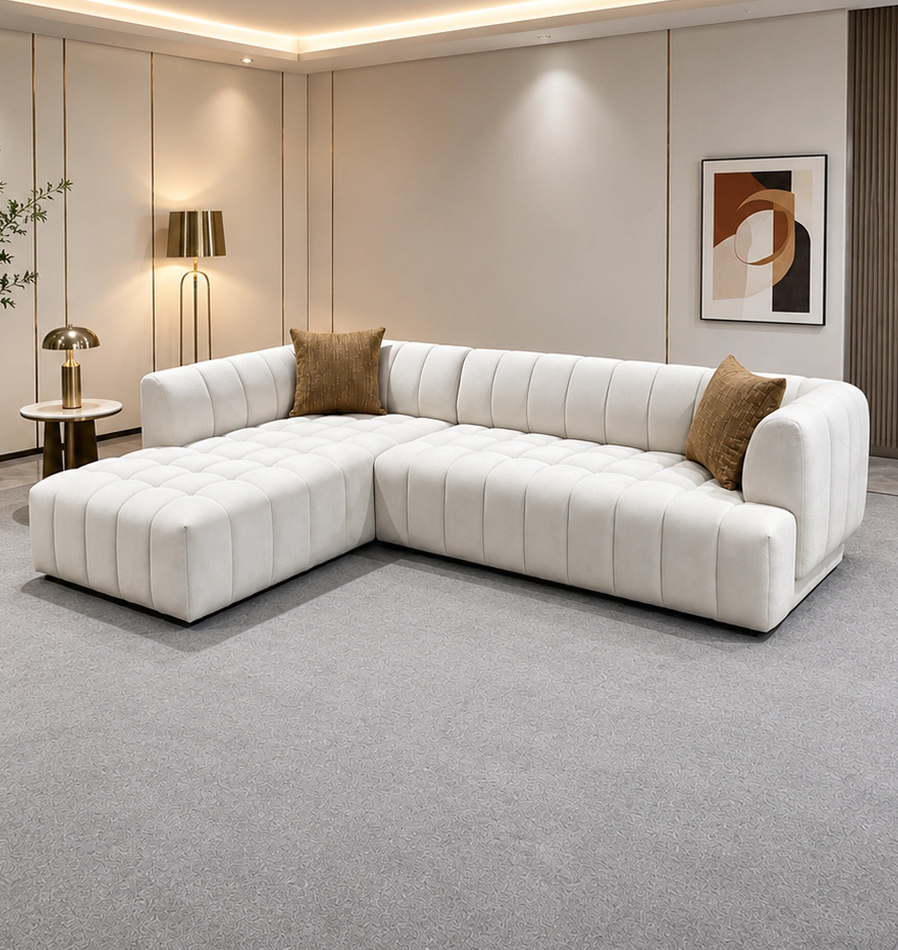 Harvey sectional-RHF chaise