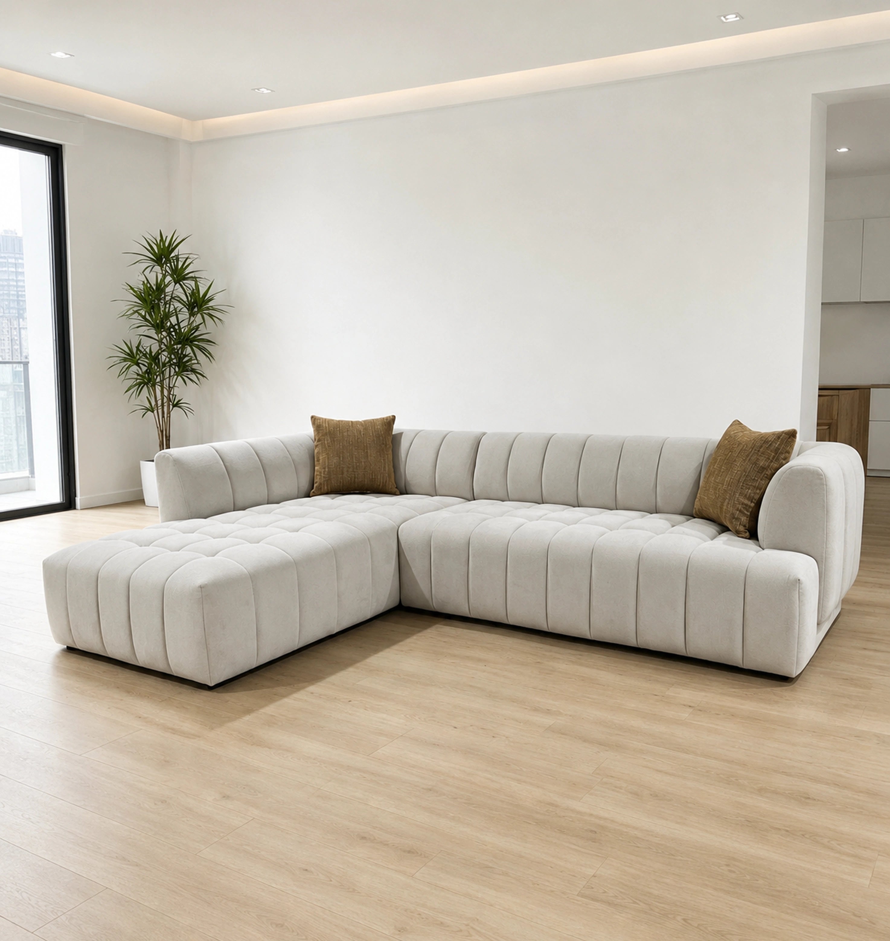Harvey sectional-RHF chaise