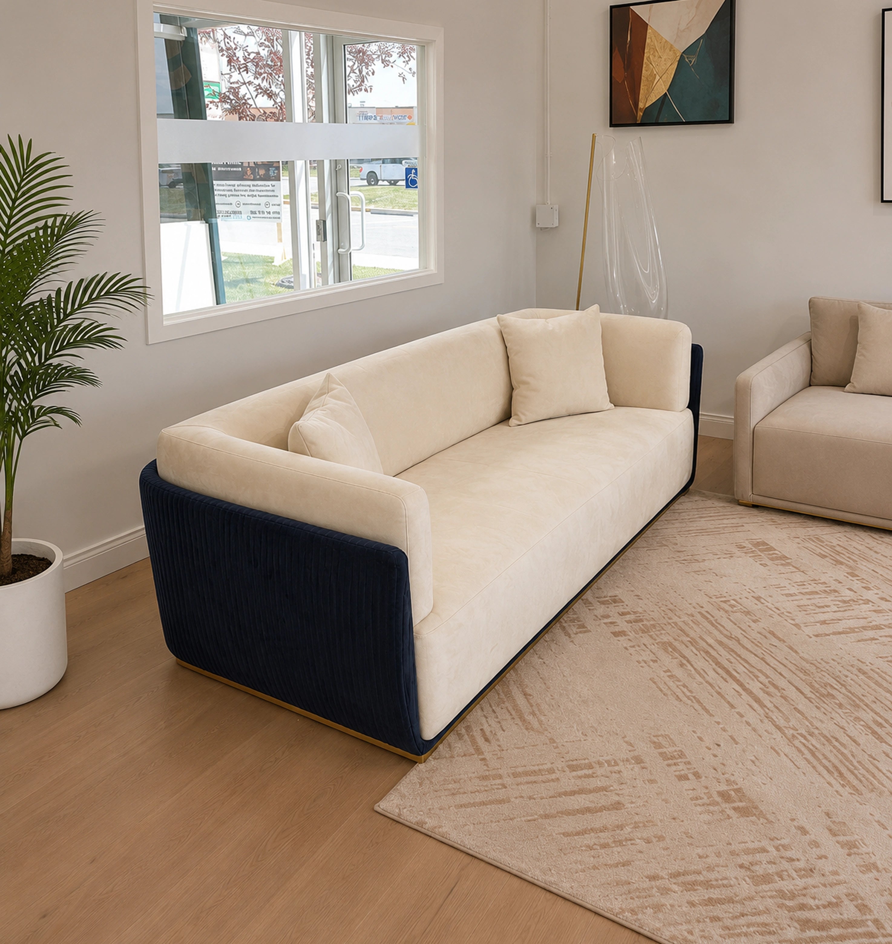 Dallas sofa blue