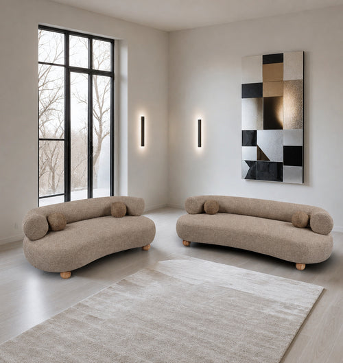 Stellan Sofa Loveseat Beige