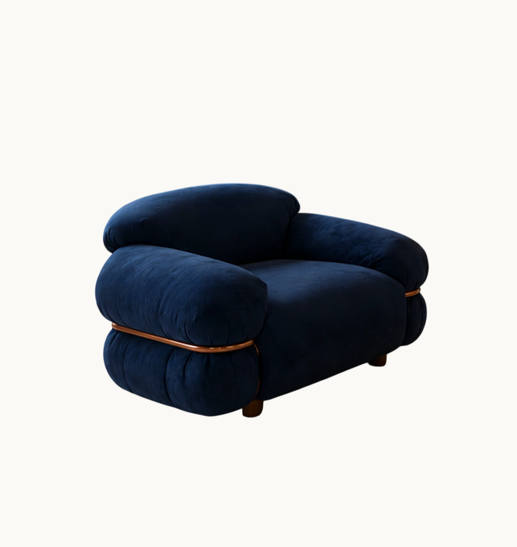 Victoria Loveseat Blue