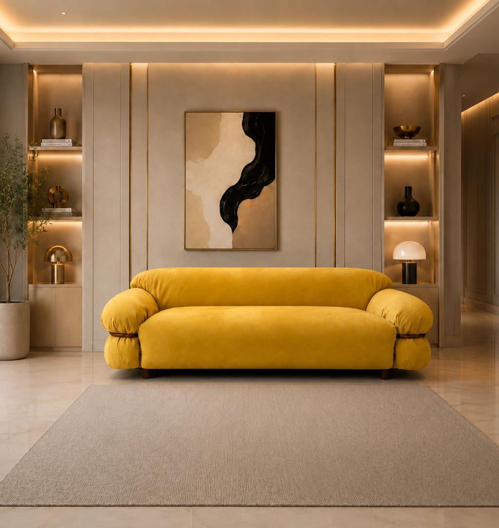 Victoria Lemon sofa