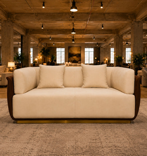 Dallas Loveseat Brown