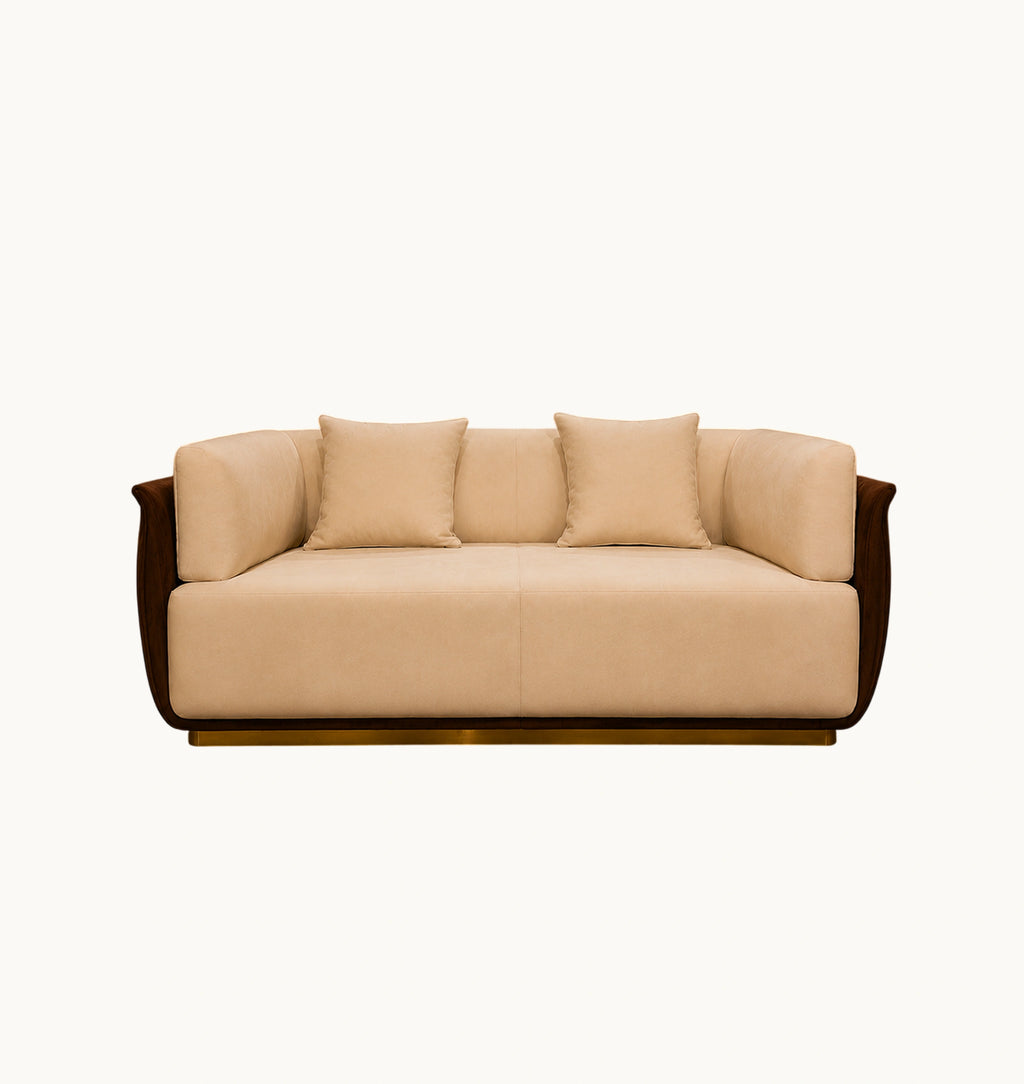 Dallas Loveseat Brown