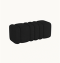 Rigel large ottoman-black