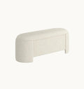 Cybil storage ottoman-Ivory
