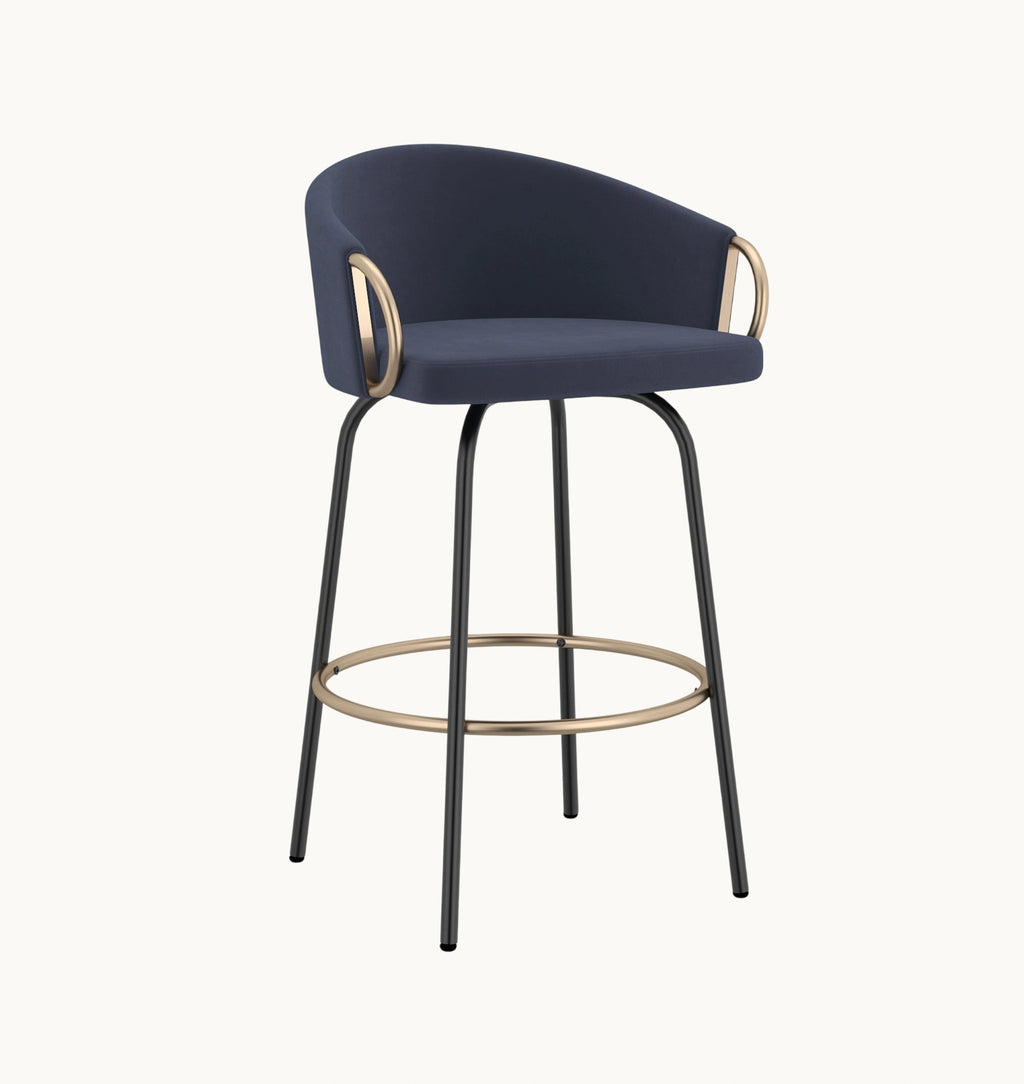 Lavo 26 counter stool-blue