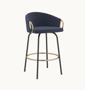 Lavo 26 counter stool-blue