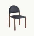 Auggie dining chair black walnut
