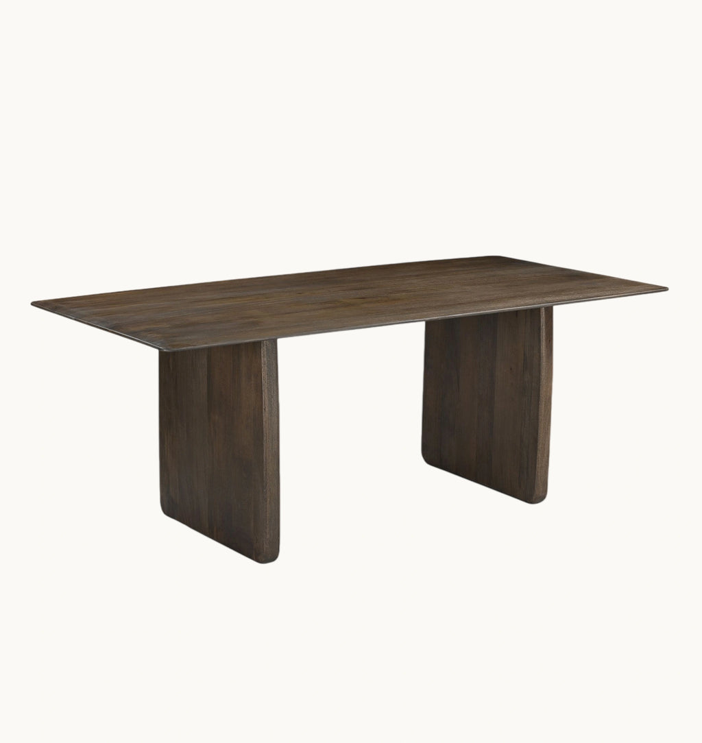 Bazul 78” dining table- mocha