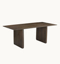 Bazul 78” dining table- mocha