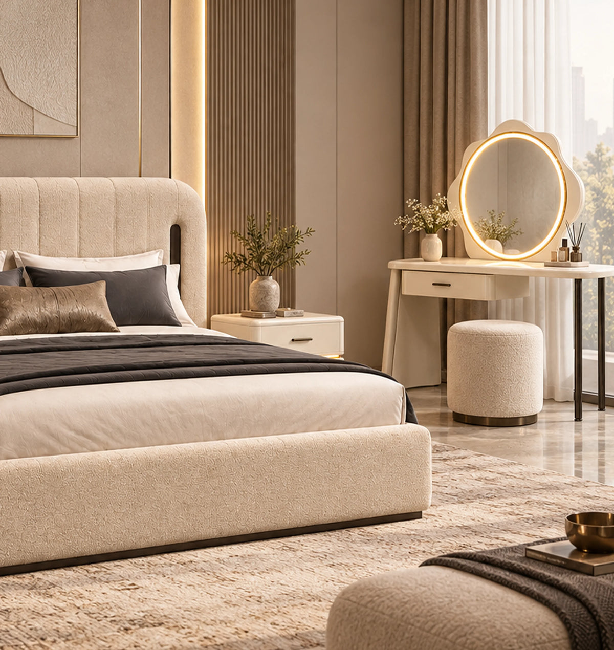 Gardenia king bedroom set