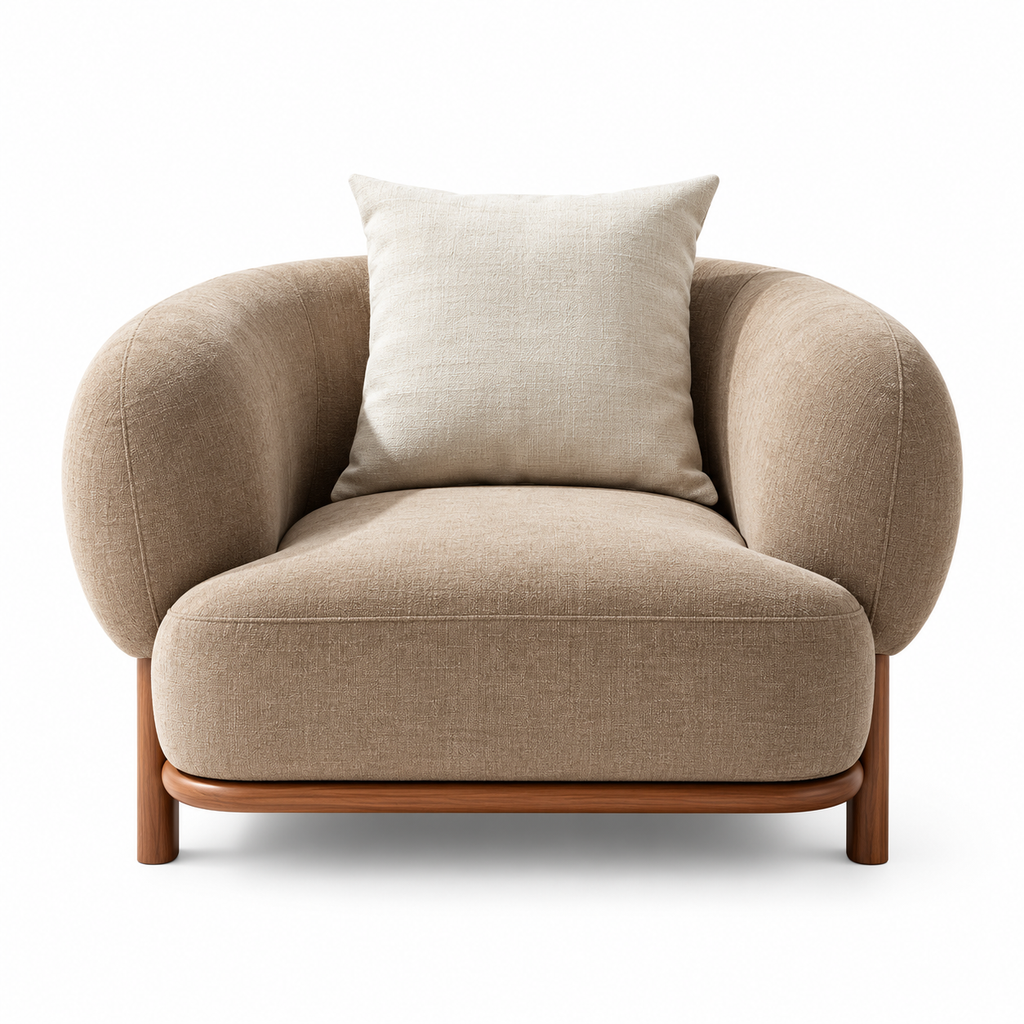 Niche chair Brown