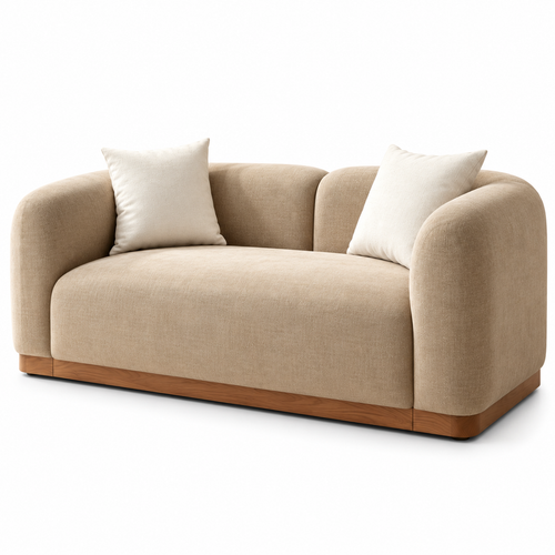 Handa Loveseat Brown