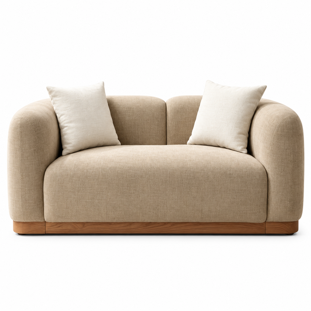 Handa Loveseat Brown