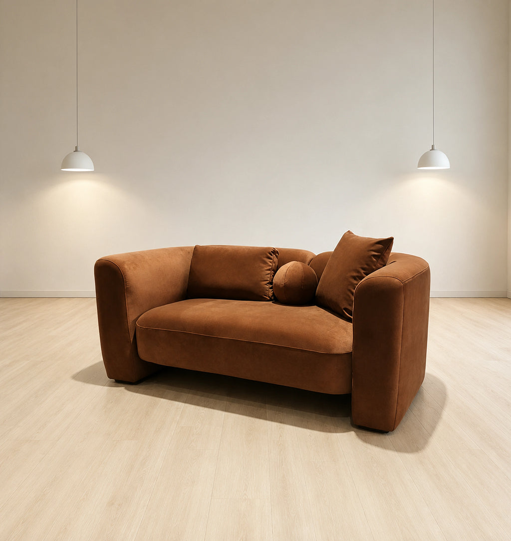 Rusty loveseat