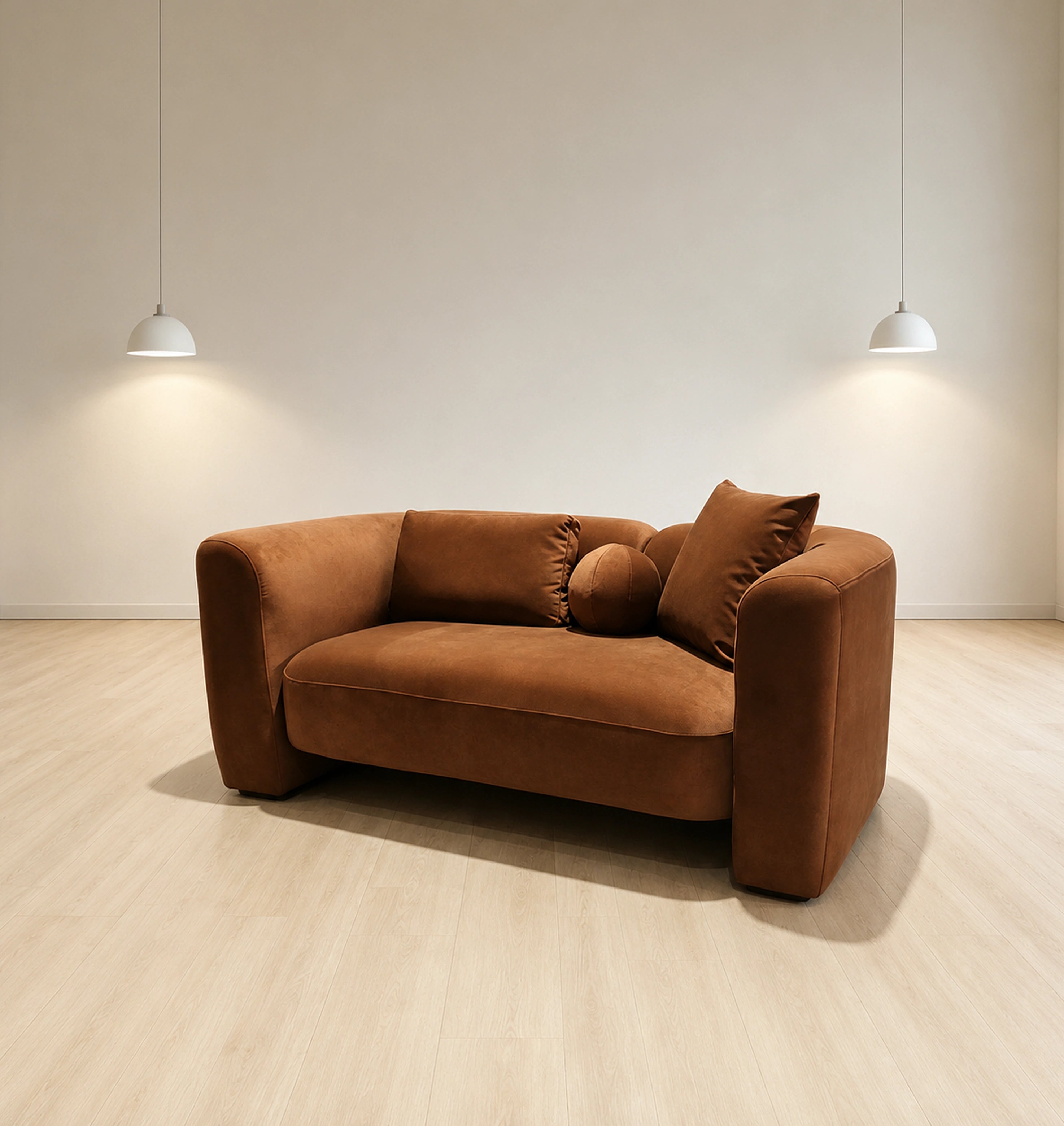Rusty loveseat