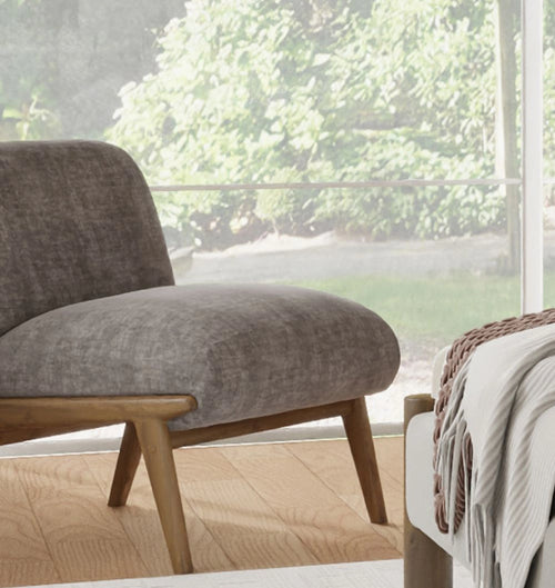 Lisson accent chair-Dark Taupe