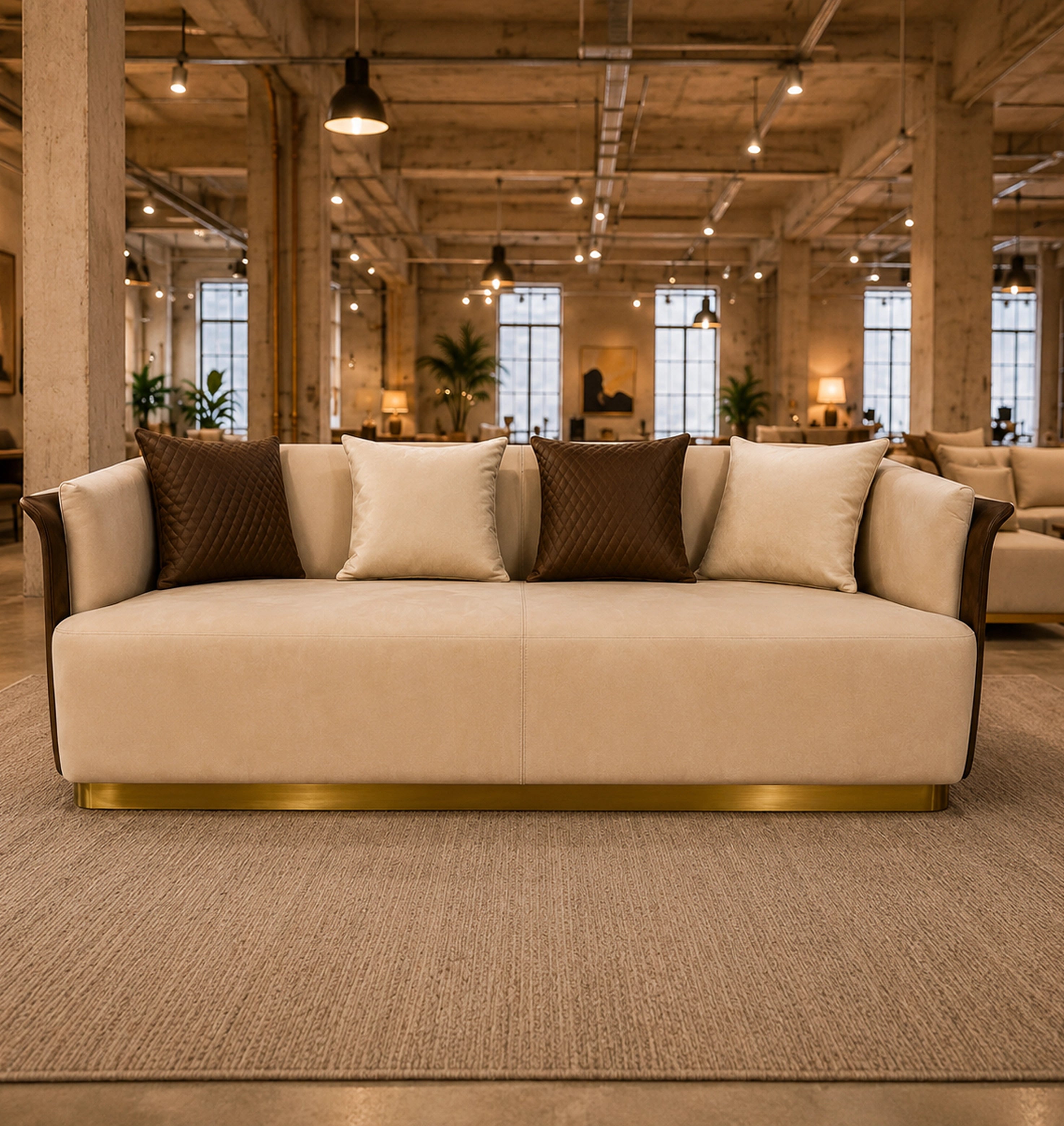 Dallas Brown Sofa