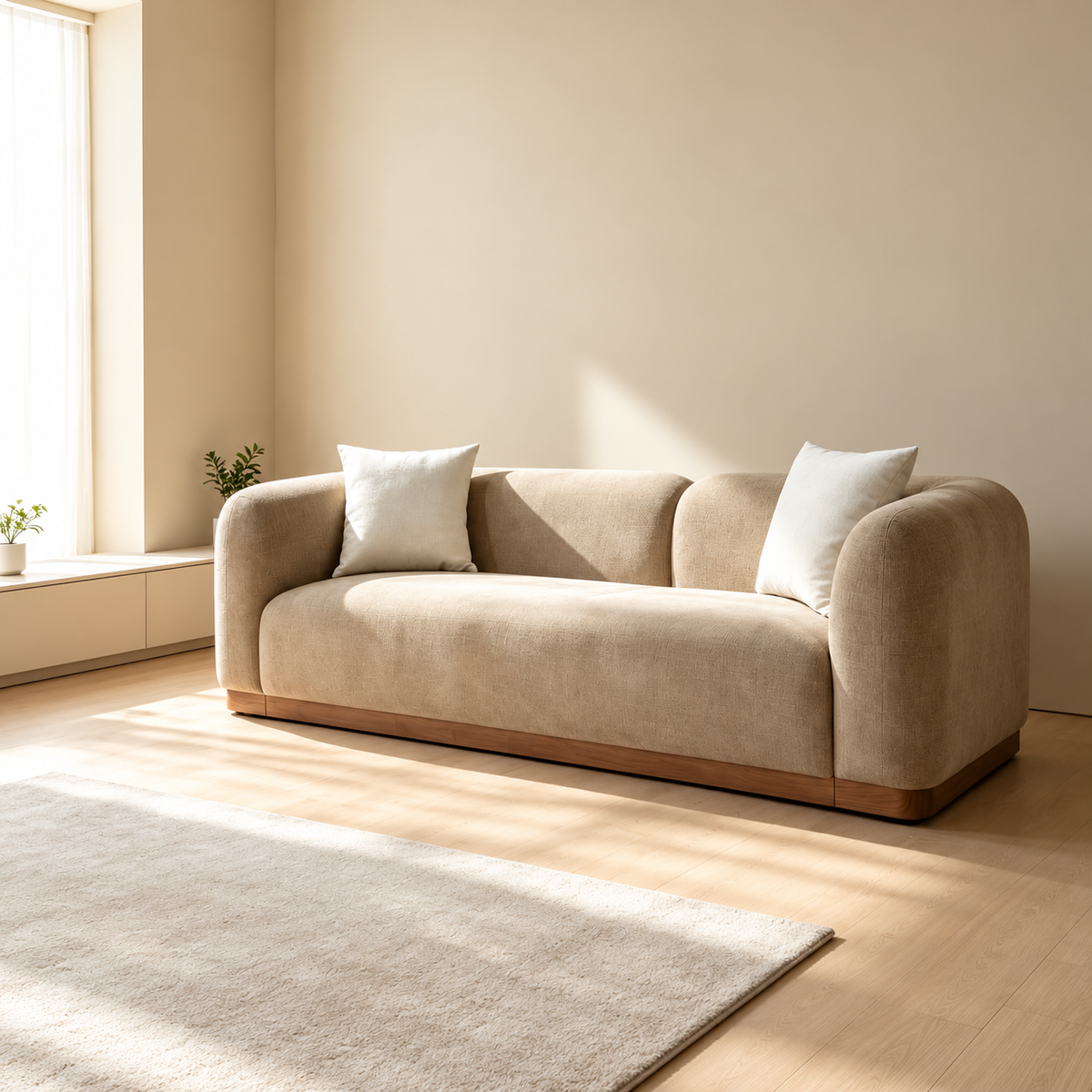 Handa sofa Brown