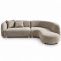 Ronaldo Sectional Brown RHF