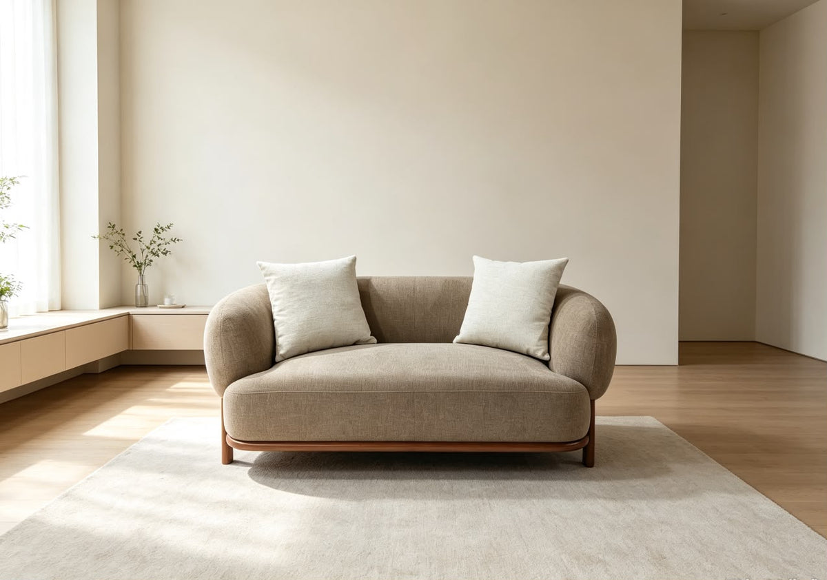 Niche Loveseat Brown
