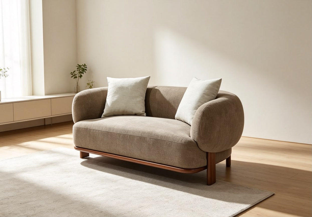 Niche Loveseat Brown