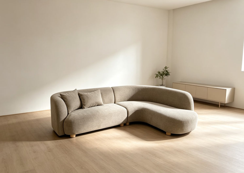 Ronaldo Sectional Brown RHF