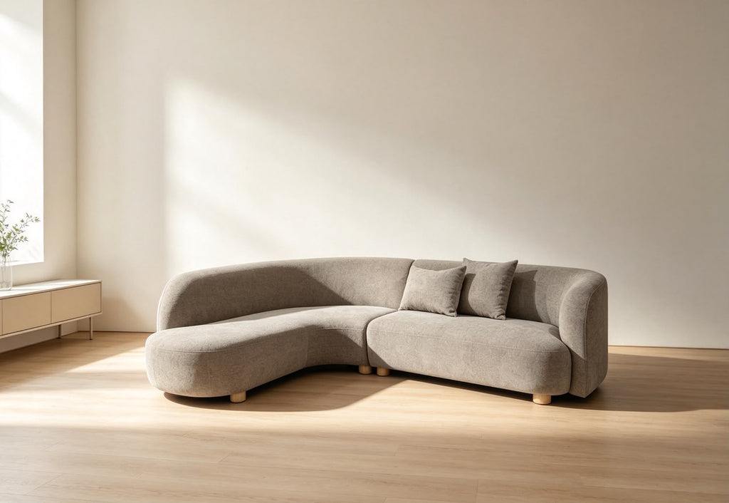 Ronaldo Sectional Brown LHF