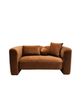 Rusty loveseat